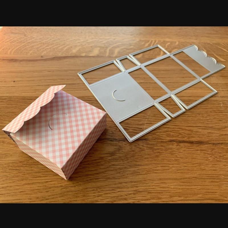 Box Making Metal Steel Cutting Die Customized Scrapbooking DIY Carbon Sharp Book Photo Album Art Card Dies Cut