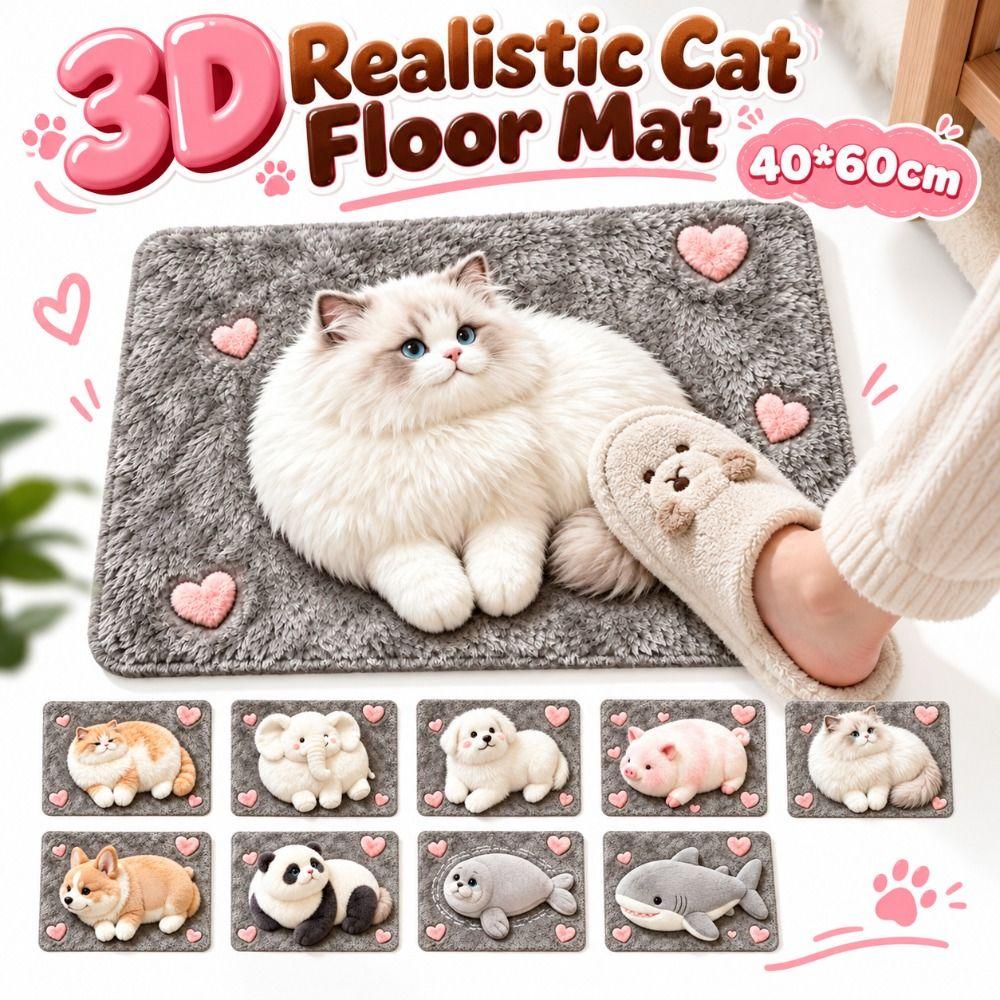 Diatomaceous Earth Bathroom Carpet Water-absorbing Bedroom Door Rug  Home Decor