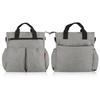 Сумка для подгузников Insular Baby Paper Nappy Bag большой емкости наклонная портативная тележка подвеска для мамы(Серый