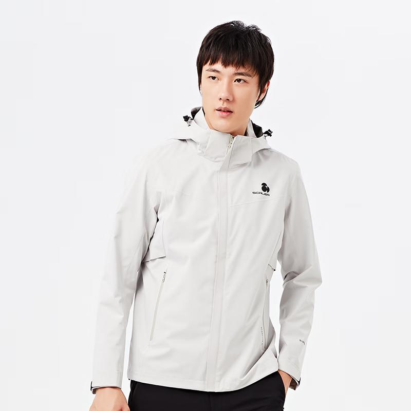 SCALER Men's F2113910 Lightweight 2-Layer Outdoor Jacket