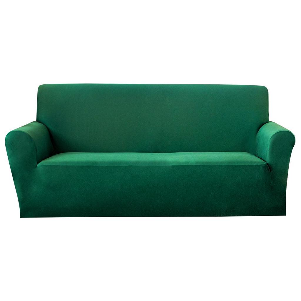 Milk Silk Elastic Solid Color Sofa Cover - All-Inclusive & Stretchable
