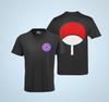 Sasuke Uchiha Rinnegan Auge Naruto Pain Eye Akatsuki Anime Herren Bio T-Shirt