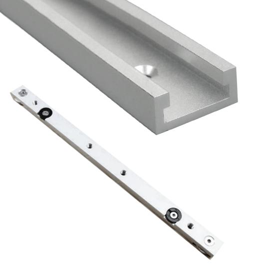 30/40/50/60 см деревообрабатывающий алюминиевый Т-образный паз, ползунок, настольная пила, приспособление для торцовочной пилы