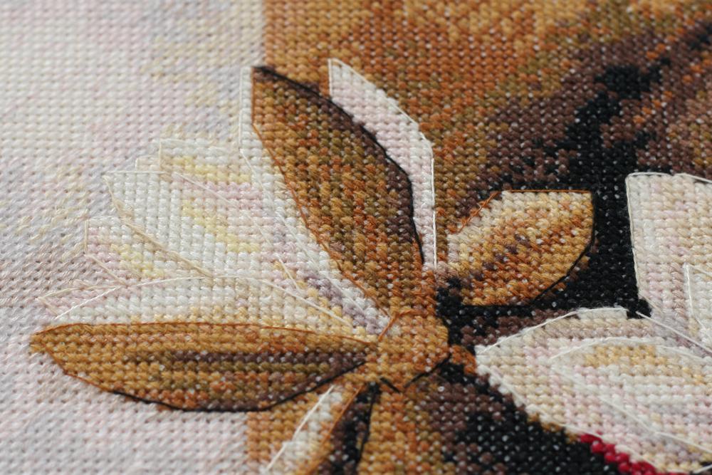 Cross Stitch Kit Abris Art Flowers