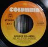7-дюймовая пластинка DENIECE WILLIAMS - Baby, Baby My Love's All For You /  310648 Columbia 1977 US Соул/Фанк Б/У