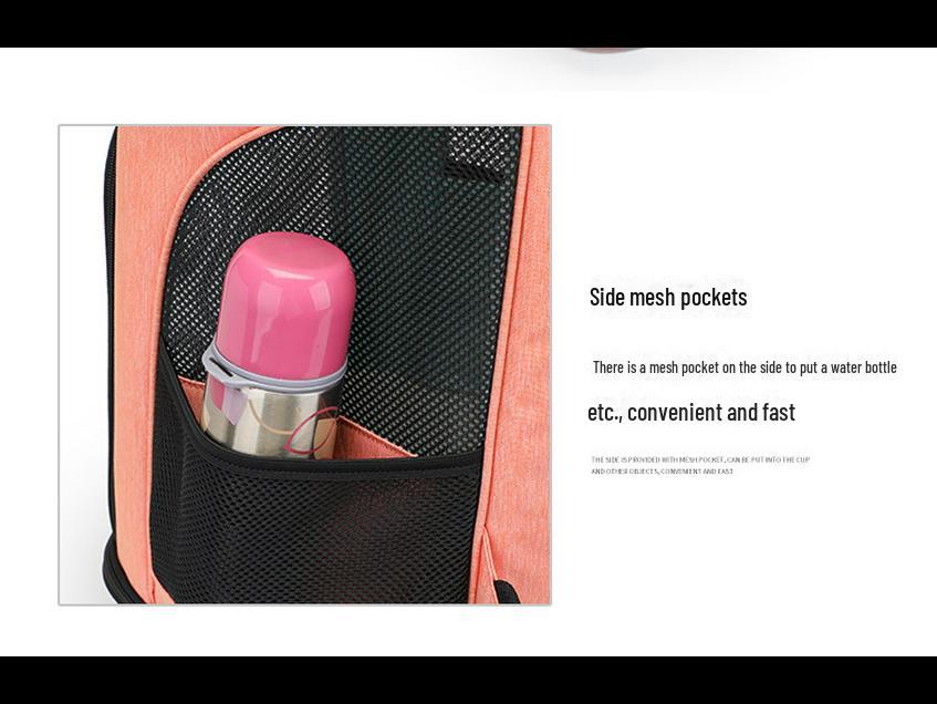 Портативный рюкзак-тележка для кошек и собак