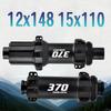 Втулка Goldix 370 Boost 28 Отверстий Задняя MTB 12x148 110x15 Передняя Center Lock Шумная Кассета K7 Cube Прямые Спицы 12-скоростная Трещотка 36T