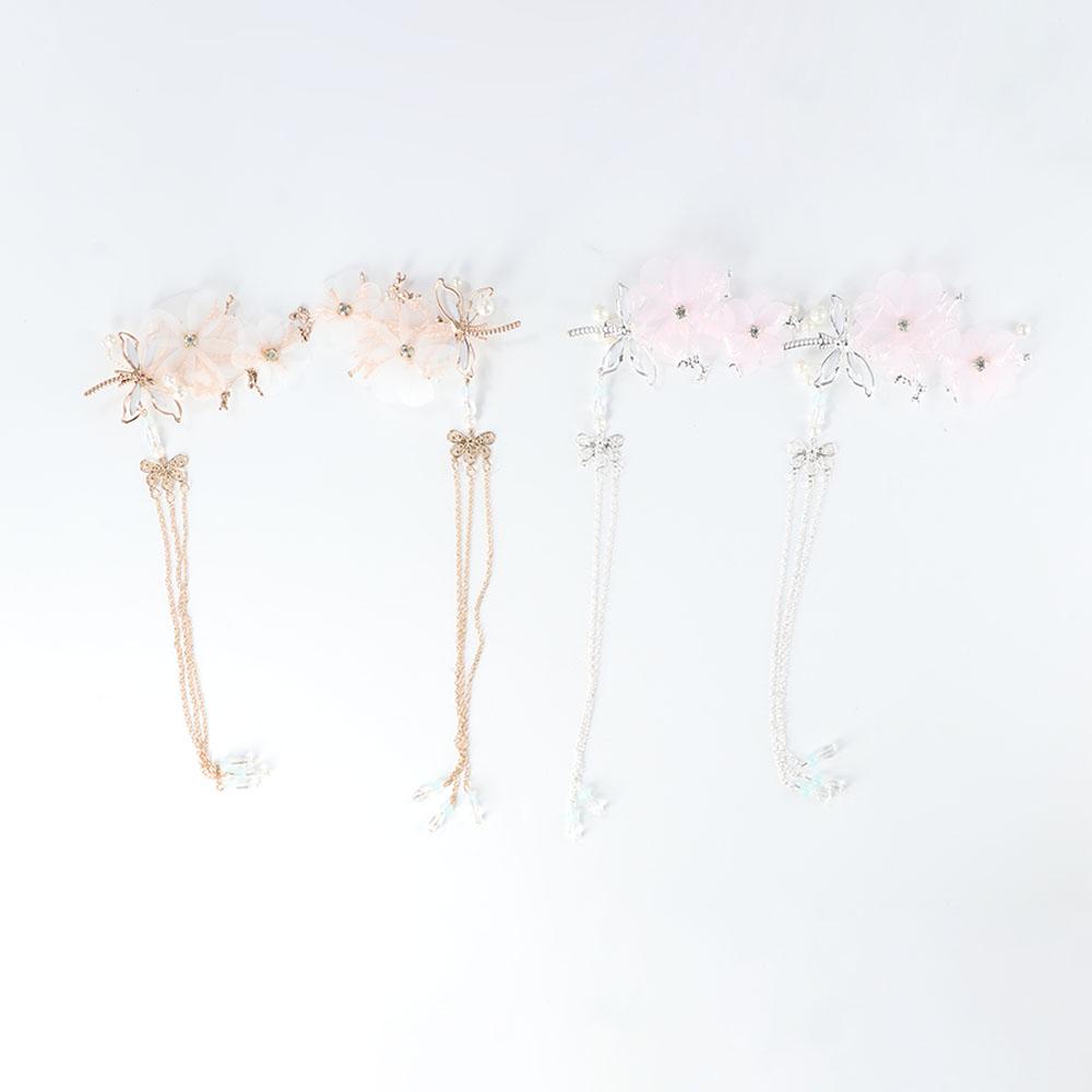 Аксессуары Классический стиль HANFU Бабочка Китайская стрекоза Кисточка Заколки для волос Шпилька Головной убор