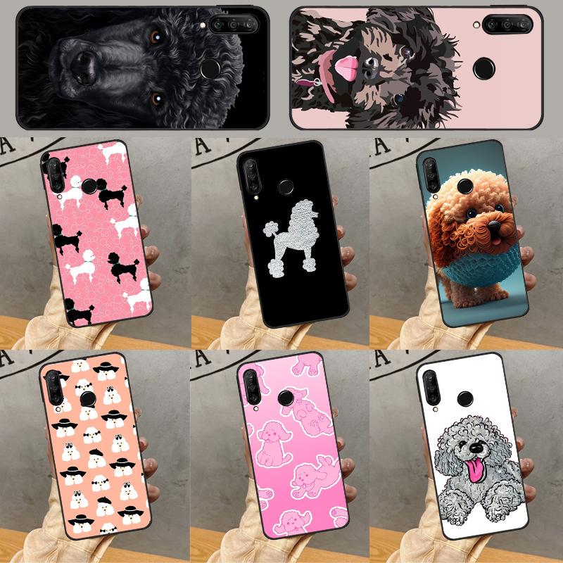 Poodle Dog For Huawei P40 P20 P30 Lite P60 Pro Nova 10 9 SE 5T 12i 12s 11i Y91 Y90 Y60 Y70 Y72 Y61 Case