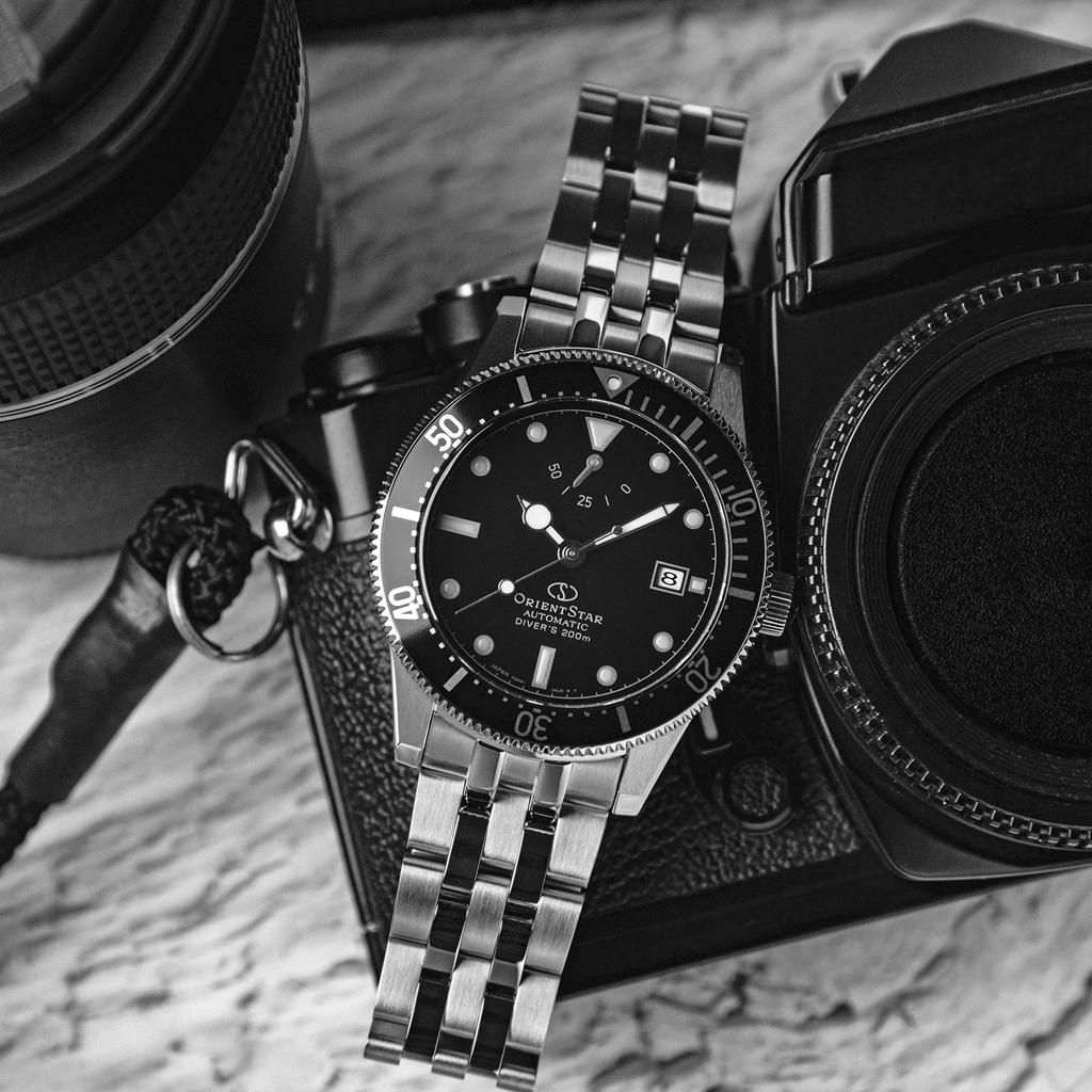 ORIENT STAR Автоматические часы M42 F6 Diver 1964 2-й Механические Сделано в Японии 2 года гарантии от отечественного производителя Водонепроницаемые для подводного плавания 200 м Черные