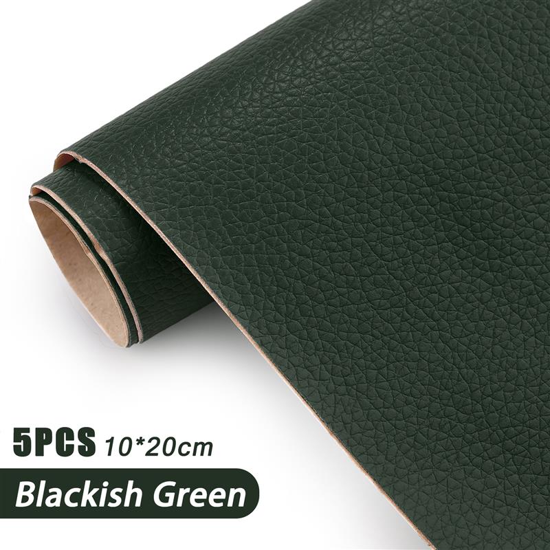 5 шт. 10*20 см самоклеящиеся кожаные наклейки сильной вязкости искусственная кожа личи PU заплатка для ремонта дивана, автомобильного сиденья, наклейки
