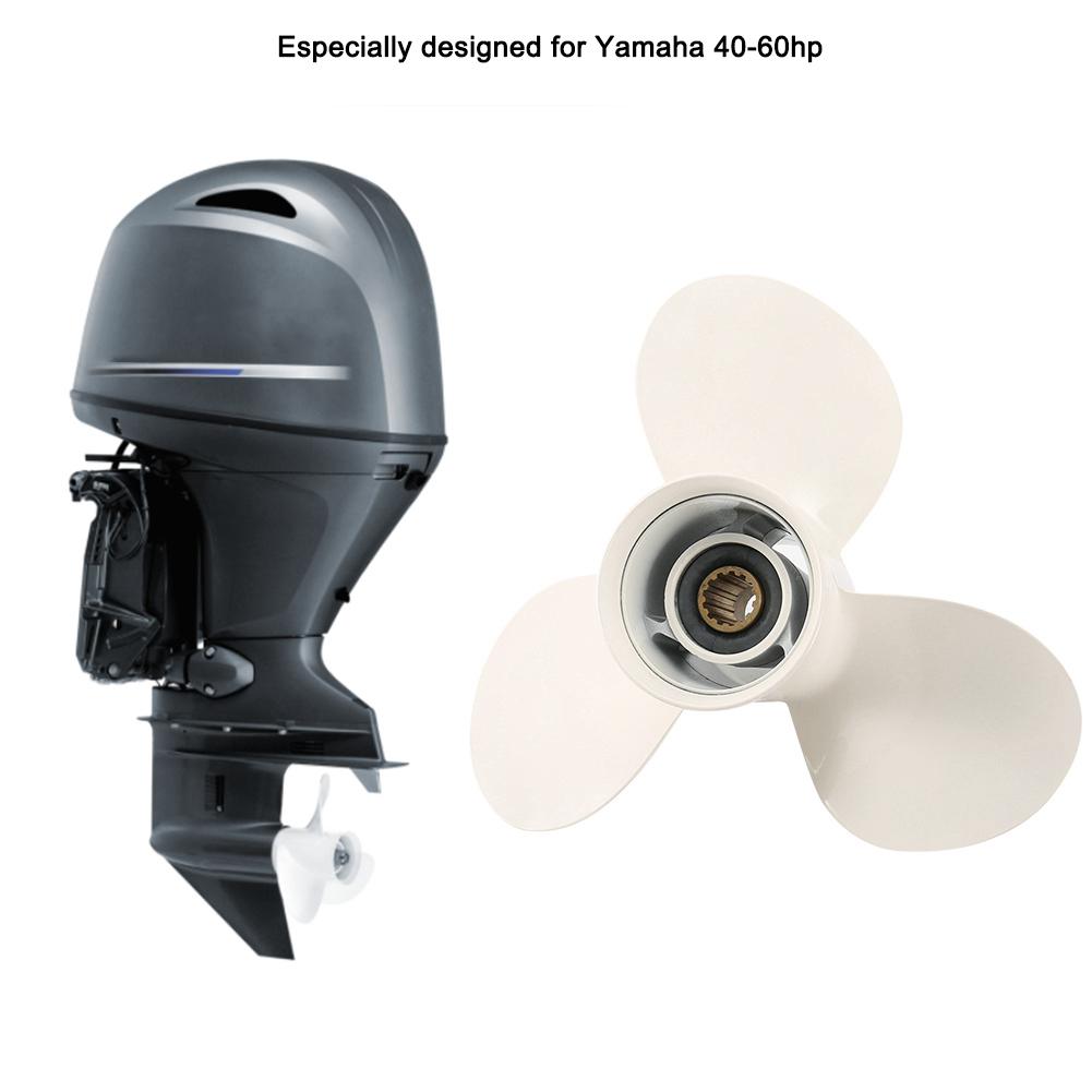 11 5 8x11 G 3 Blades Aluminum Propeller Outboard Motor for Yamaha 40 60hp