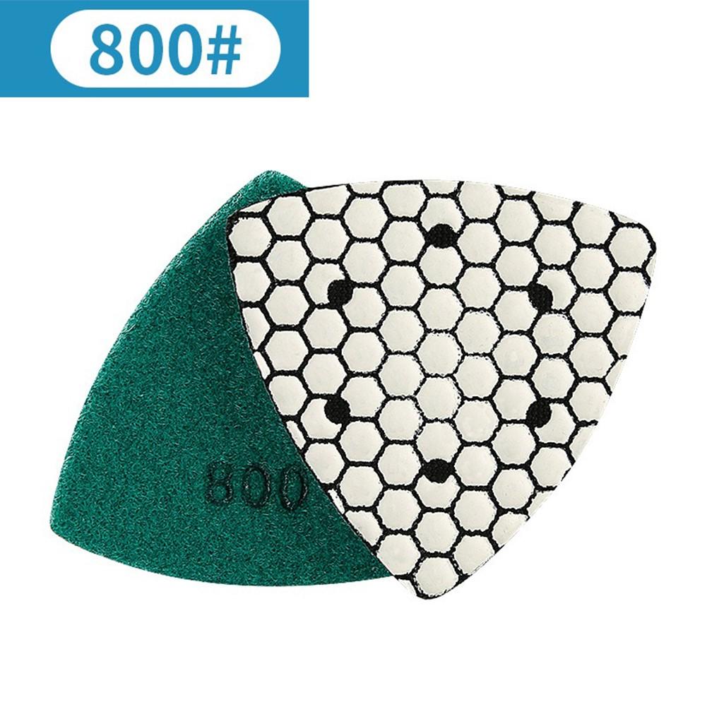Granite Marble Stone Mm Triangle Diamond Dry Polishing Pads Good Durability