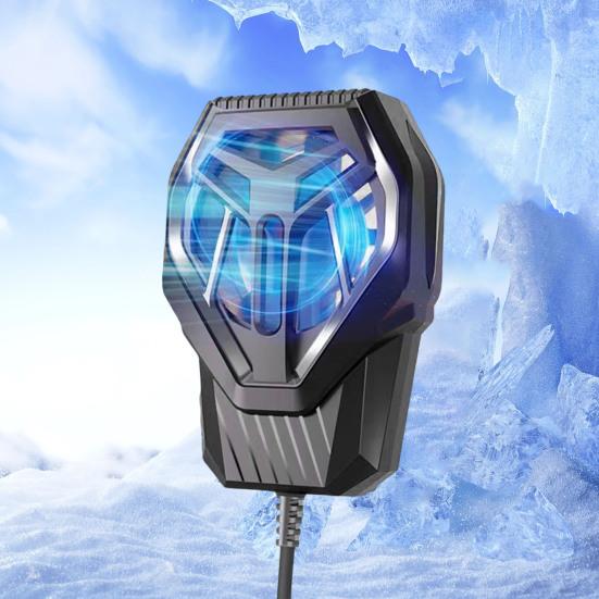 Универсальный вентилятор-кулер для мобильного телефона, сверхтихий, низкий уровень шума, простая установка, полупроводниковый радиатор для мобильного телефона