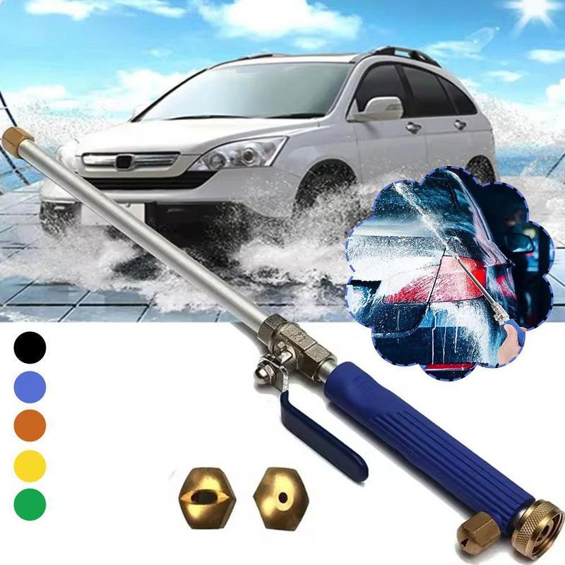 High Pressure Car Wash Water Pipe With Full Cooper Head Auto Wash Water Sprayer Hose Wand Nozzle Garden Sprinkler Cleaning Tools