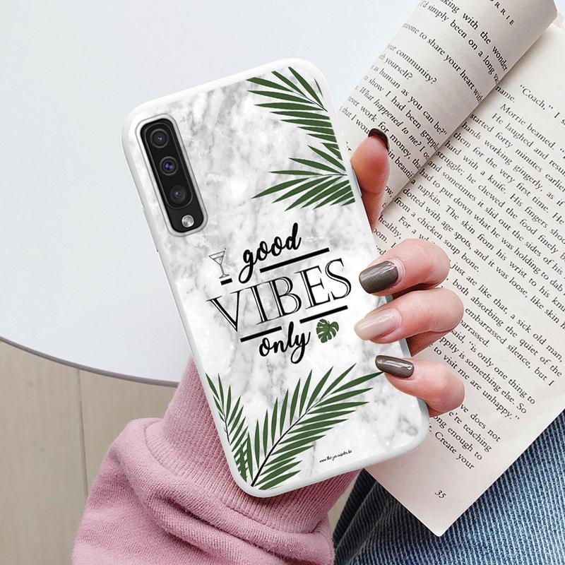 Чехол Для Samsung Galaxy A50 A30S A50S A70 A51 A71 Чехол Защитный ТПУ Fundas Модный Мраморный Каменный Текстурный Coque Capa Силиконовый
