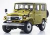 Kyosho Оригинальный фургон Toyota Land Cruiser 40, готовый продукт KS08971Y 1/18 (желтый)