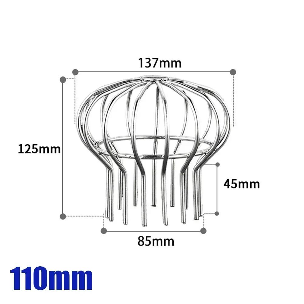 Водосточные решетки Водосток с крыши Защитная крышка для фильтра крыши Круглая сетка для защиты от засорения Для чистого водостока Водоотводная канава Защита водостока