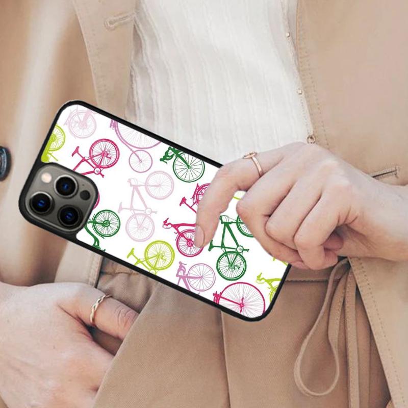 Bike Bicycle Magnetic Phone Case For APPLE iPhone 17 Air 16 14 13 12 Pro Max 15 Plus Wireless Charge With MagSafe Cover