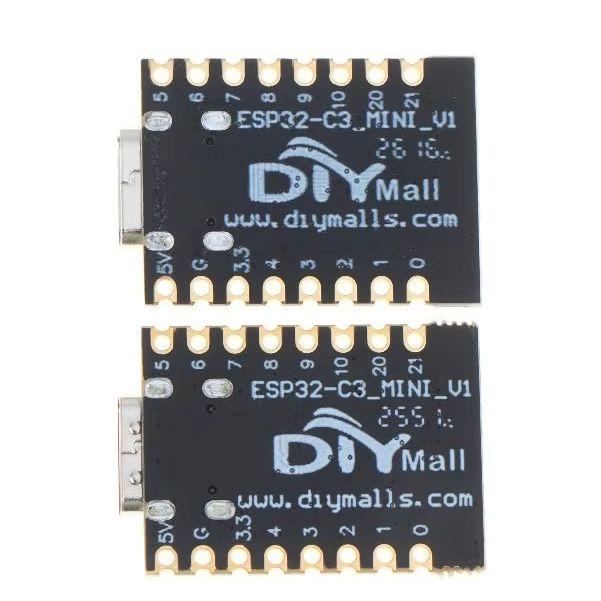 1 шт. ESP32 C3 Super Mini Плата разработки Bluetooth WiFi Type C Малый форм-фактор для изучения встраиваемых систем Проект для мейкеров
