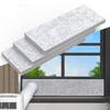 Pack of 3 Air Conditioning Window Insulation Foam Boards with Adhesive for Air Conditioning Sealing Set Noise Reduction