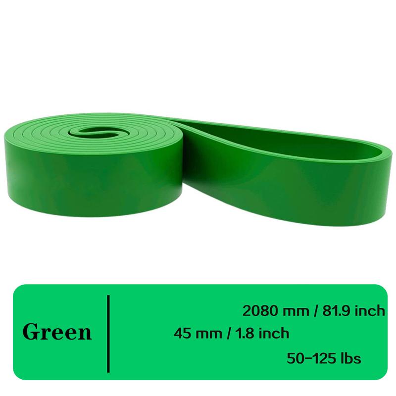 Сверхмощная резинка для упражнений из ТПЭ, эластичная лента для тренировок, вспомогательная лента для тренировок, пилатеса, фитнес-оборудования