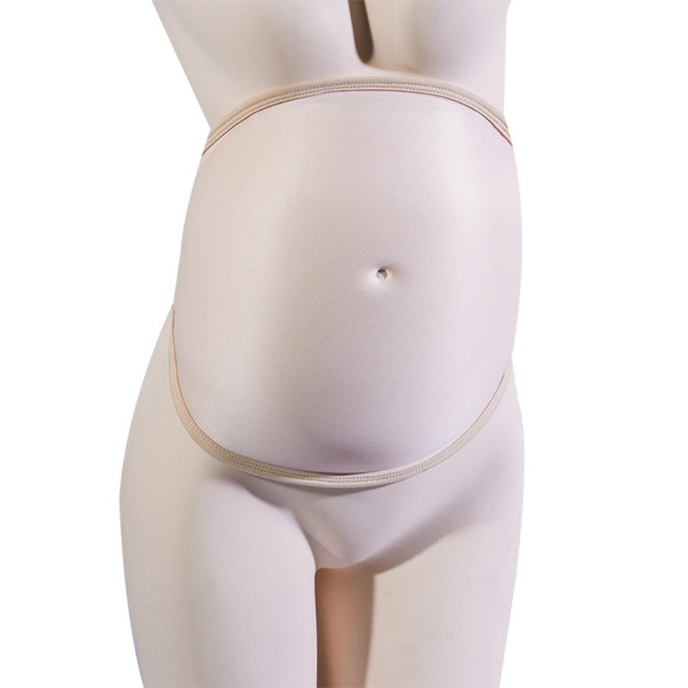 Fake Pregnancy Belly with Adjustable Waist Belt Artificial Actor Prop