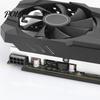Настольная видеокарта RX580 с двойным вентилятором 8 ГБ GDDR5 256-битная DP/HDMI-совместимая Аксессуары для игрового компьютера