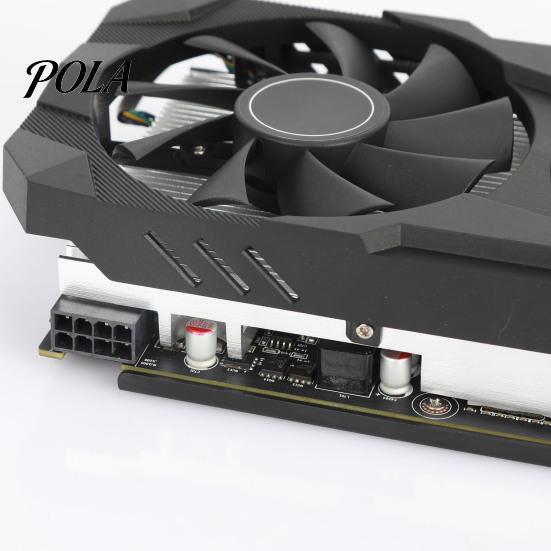 Настольная видеокарта RX580 с двойным вентилятором 8 ГБ GDDR5 256-битная DP/HDMI-совместимая Аксессуары для игрового компьютера