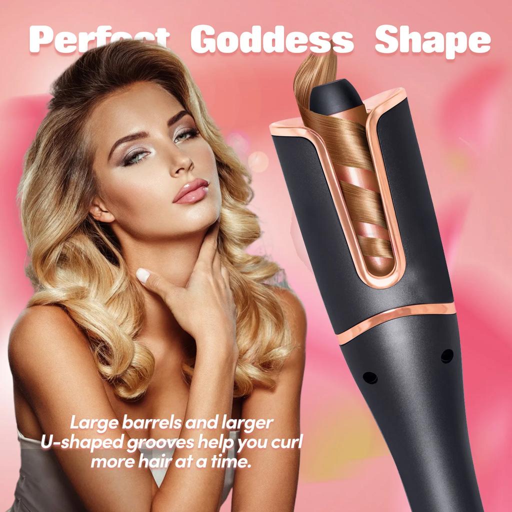 Автоматическая завивка волос Автоматический петлеобразователь Инструмент для завивки волос Wave Roller Ferro Ringlet Loop Roller Электрический щипцы для завивки волос