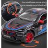 1/24 Scale M8 GTE Racing Diecast Car Model Toy, Pull Back Toy Vehicle with Sound and Light for Kids Toddler Boys Girls Gift Collection