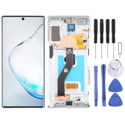 Для Samsung Galaxy Note10+ SM-N975 6,67-дюймовый OLED-экран с цифровым преобразователем ЖК-экрана в сборе с рамкой