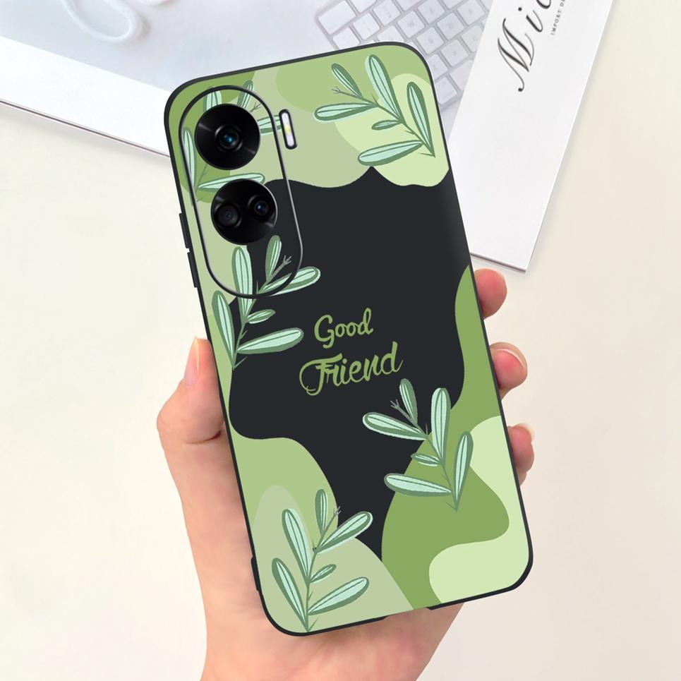 Для чехла Funda Honor 90 Lite Honor 100 Pro Honor100 5G Задняя крышка Узор Астронавт Корова Чехол Мягкий силикон Huawei Honor90 Lite