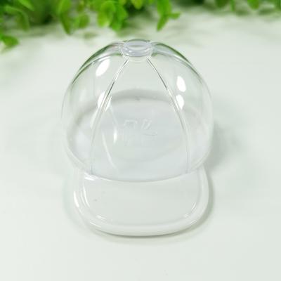 12 шт. коробка конфет сувенир разноцветный день рождения ПВХ мультфильм животное маленькая коробка прозрачная коробка форма шляпы