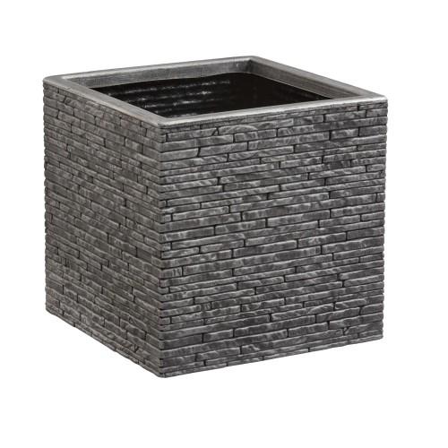 Strata Square Slate Planter