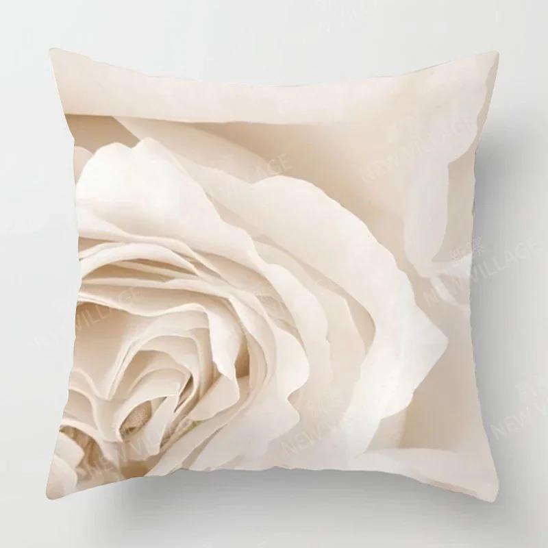 Nordic Fall Home Decor Throw Pillowcase Sofa Cushion Cover Modern 45x45cm 45*45 50x50 60x60cm 40x40 Boho Living Room Aesthetics