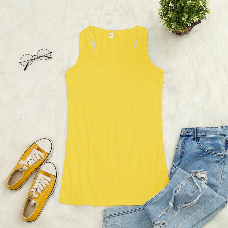 Женская майка I-образной формы для лета 2024 года в европейском и американском стиле