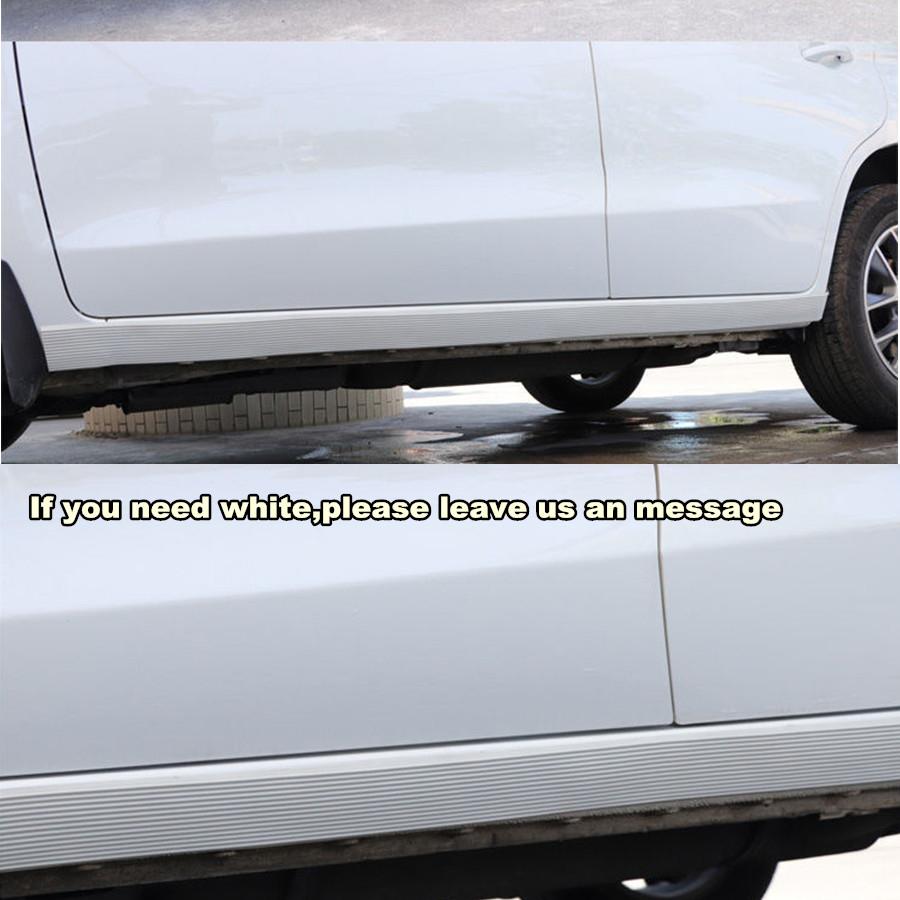 Для боковой юбки противоцарапинная полоса 5 мм шириной - 4 м Черный