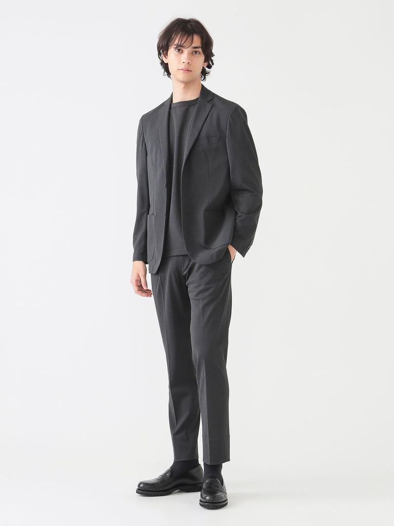 В:MING LIFE STORE by BEAMS Футболка с коротким рукавом Breeze Cool(р) Сетчатая футболка (Подходит для кооператива), Мужской, угольный, размер S