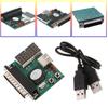 Laptop Computer 25Pin Diagnostic Card with USB Parallel Port PC Motherboard Analyzer 4-Digit Analysis Post Tester