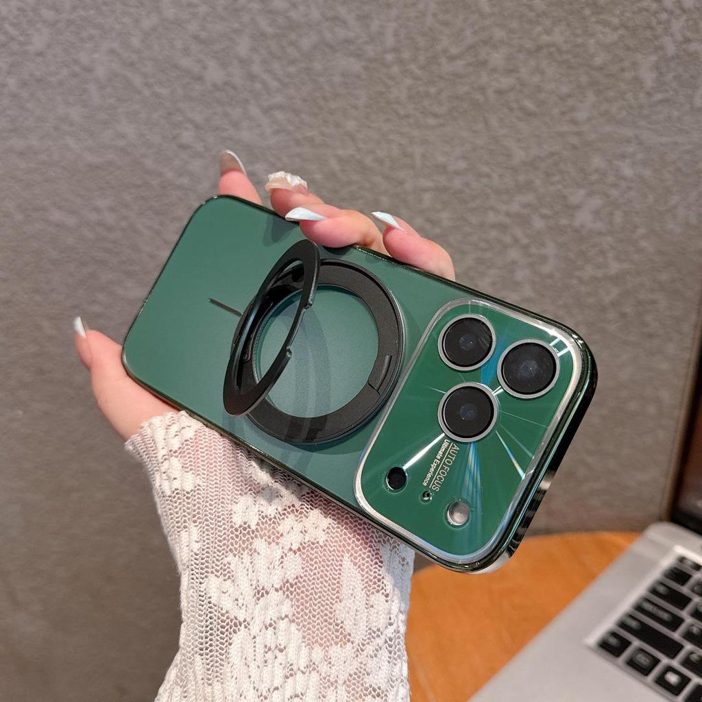 Электролитический Магнитный Вращающийся Чехол для Телефона для 17 Pro Max/16/15/14/13