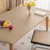 1шт водонепроницаемый чехол для стола искусственная кожа эластичная скатерть протектор для скатерти коврик для стола кухня