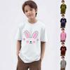 Children's Printed Round Neck Short-sleeved T-shirt Top