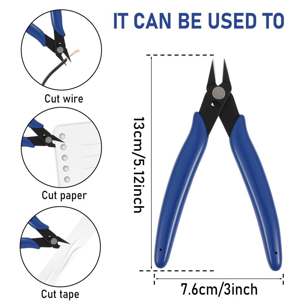 BNC Crimp Tool Professional Coaxial Cable Tool Kit Wire Lug Tube Terminal Crimper Hex Crimp Tools Pliers for RG58 RG59 RG6
