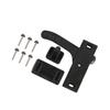 RV Door Latch Handle Set for RV Travel Trailers Motorhome Replacement Black
