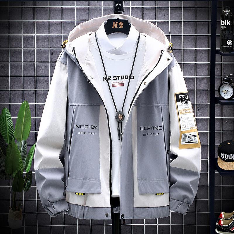 Куртка мужская пальто плюс размер толстая повседневная мужская куртка с воротником-стойкой