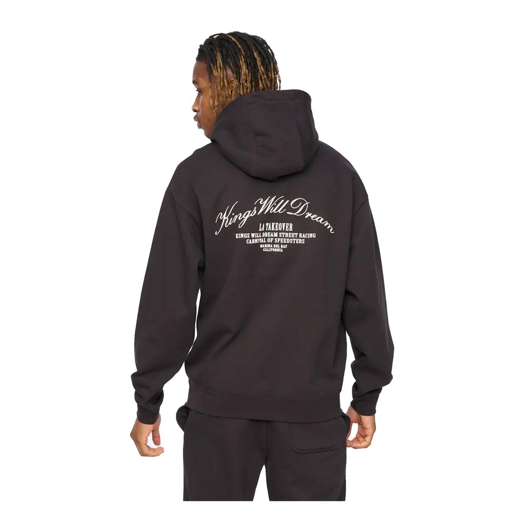 Kings Will Dream Mens Arch Cotton Oversized Hoodie