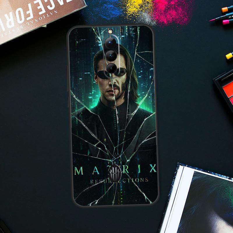 Matrix 4 Art Case For ZTE Nubia Red Magic 9 8 8S Pro Plus RedMagic 6S 7S Pro 6 7 Pro 5S 6R 5G Back Cover