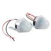 2 Pcs Photocell Light Control Switch 10A Rainproof Sensitive Auto On Off Light Switch for Outdoor Garden AC DC24V