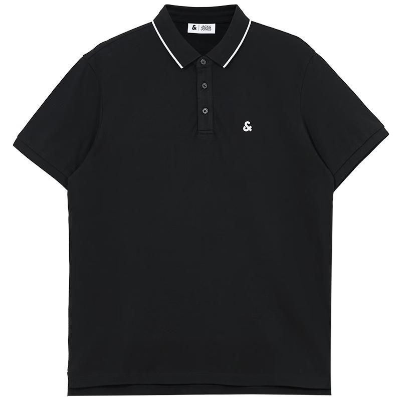 Мужская вышитая футболка-поло Jack & Jones